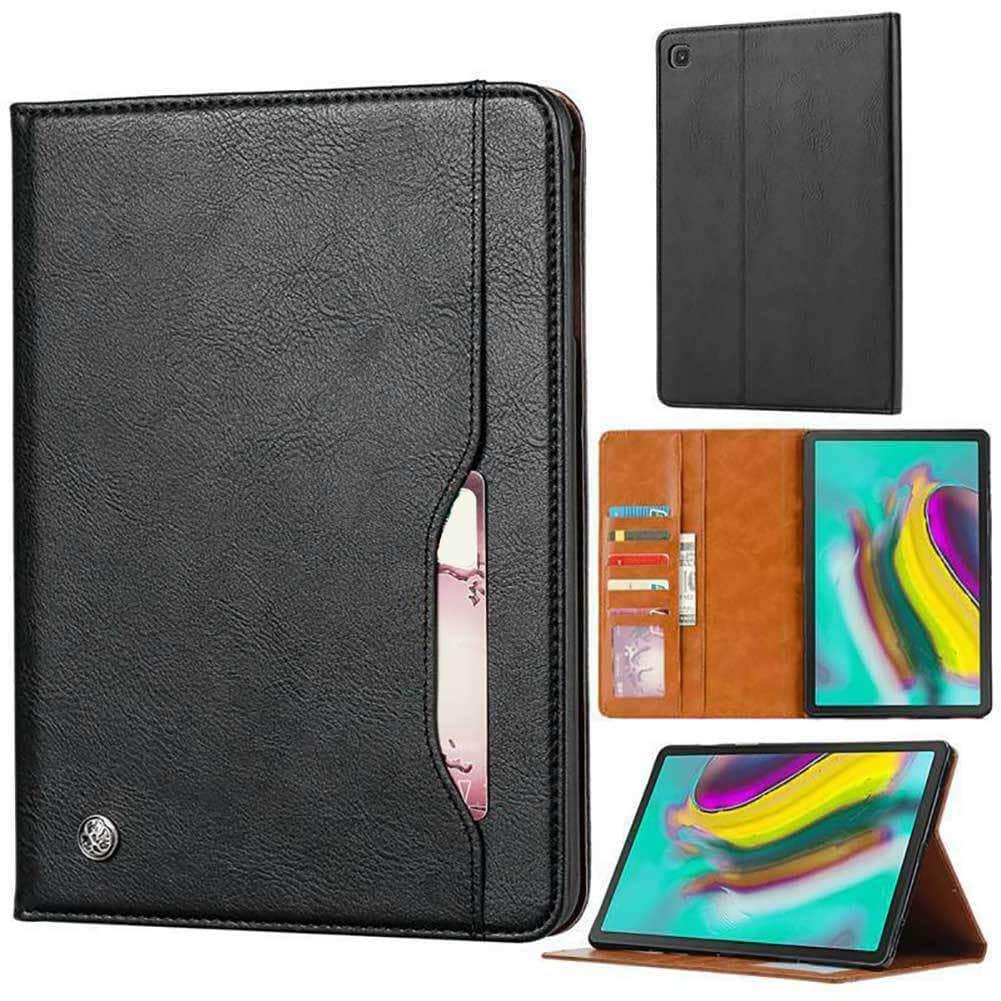 PU Leather Flip Stand Samsung Galaxy Tab A 8.0 2019 S-Pen SM-T290 SM-T295 Lightweight Card Slot Case - CaseBuddy