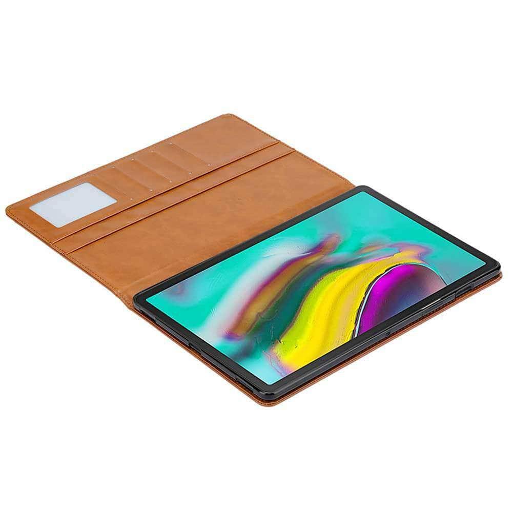 PU Leather Flip Stand Samsung Galaxy Tab A 8.0 2019 S-Pen SM-T290 SM-T295 Lightweight Card Slot Case - CaseBuddy