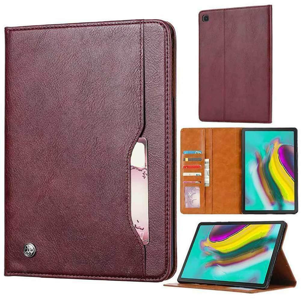 PU Leather Flip Stand Samsung Galaxy Tab A 8.0 2019 S-Pen SM-T290 SM-T295 Lightweight Card Slot Case - CaseBuddy