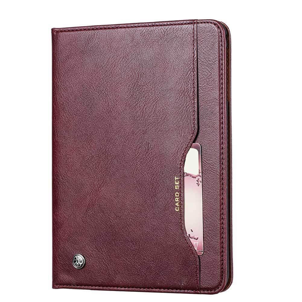 PU Leather Flip Stand Samsung Galaxy Tab A 8.0 2019 S-Pen SM-T290 SM-T295 Lightweight Card Slot Case - CaseBuddy