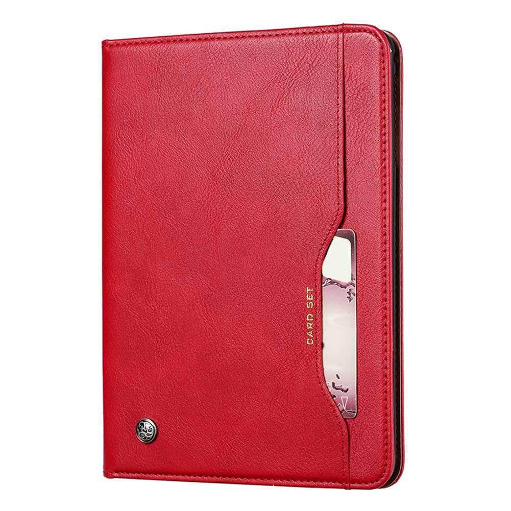 PU Leather Flip Stand Samsung Galaxy Tab A 8.0 2019 S-Pen SM-T290 SM-T295 Lightweight Card Slot Case - CaseBuddy