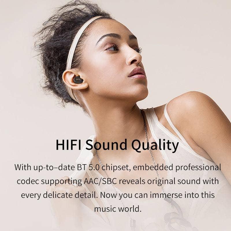 QCY QS1 T1C Mini Dual V5.0 Bluetooth Earphones True Wireless Headsets 3D Stereo Sound - CaseBuddy