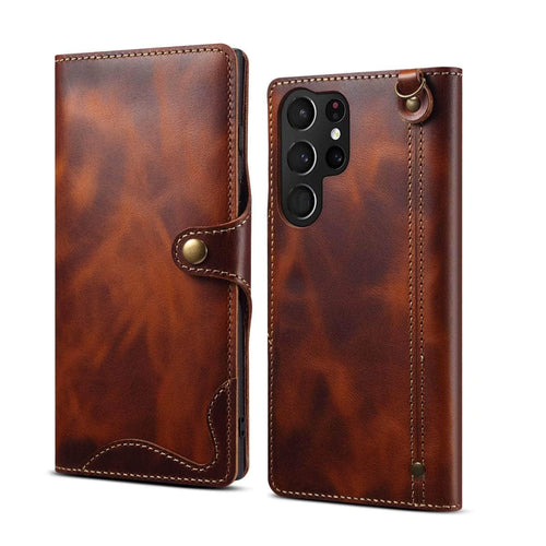 Casebuddy Real Cowhide Leather Galaxy S23 Case