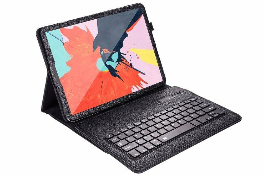 Removable Wireless Bluetooth Keyboard Leather Case iPad Pro 11 2018 A1980 - CaseBuddy