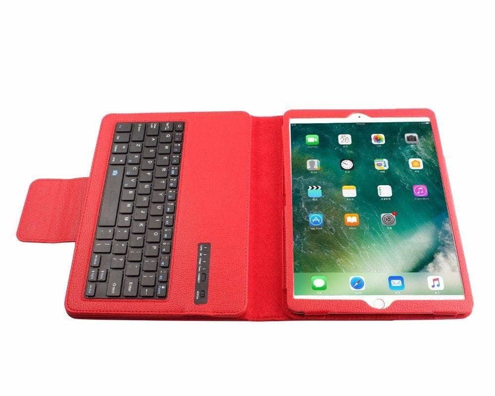 Removable Wireless Bluetooth Keyboard Leather Look Case iPad Air 3 2019 - CaseBuddy