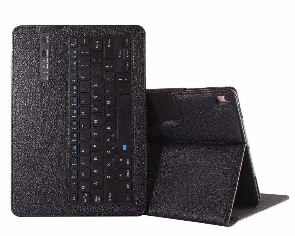 Removable Wireless Bluetooth Keyboard Leather Look Case iPad Air 3 2019 - CaseBuddy