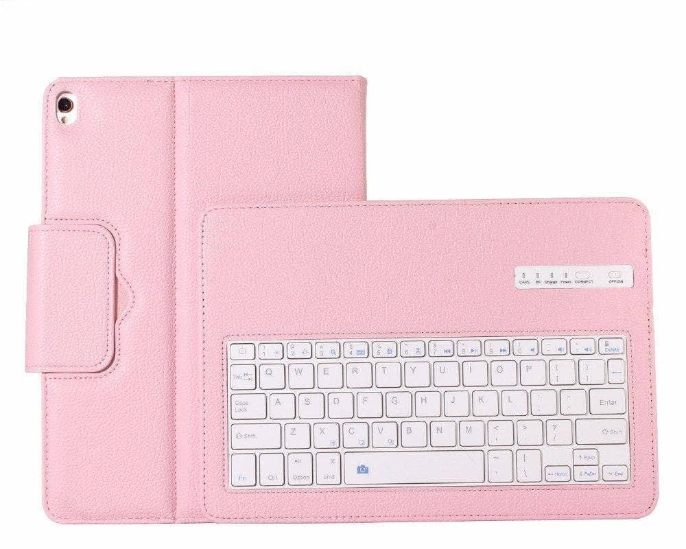 Removable Wireless Bluetooth Keyboard Leather Look Case iPad Air 3 2019 - CaseBuddy