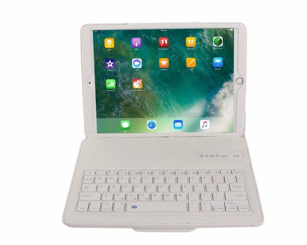 Removable Wireless Bluetooth Keyboard Leather Look Case iPad Air 3 2019 - CaseBuddy