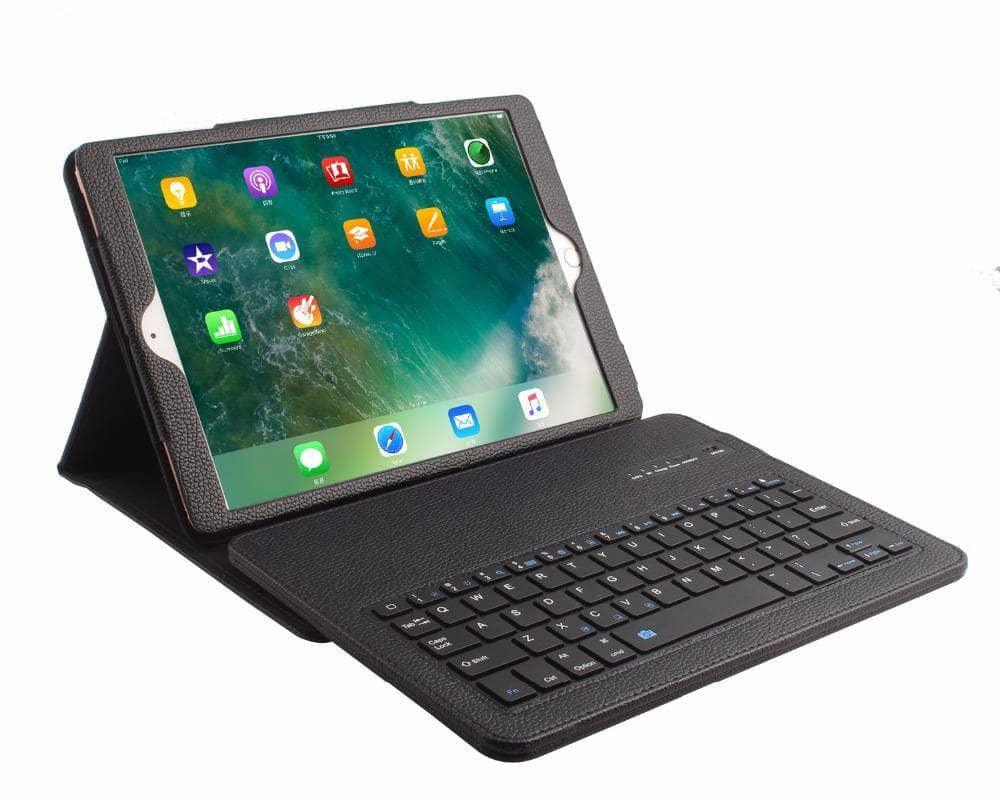 Removable Wireless Bluetooth Keyboard Leather Look Case iPad Air 3 2019 - CaseBuddy