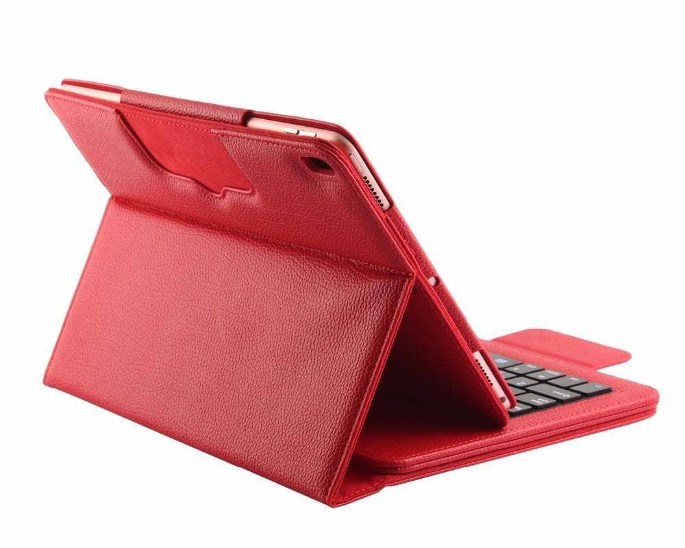 Removable Wireless Bluetooth Keyboard Leather Look Case iPad Air 3 2019 - CaseBuddy