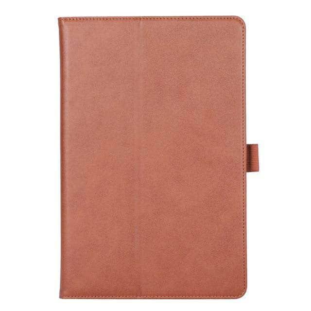 Retro Leather Case Galaxy Tab S6 10.5" T865 T860 Business Handheld Card Stand - CaseBuddy