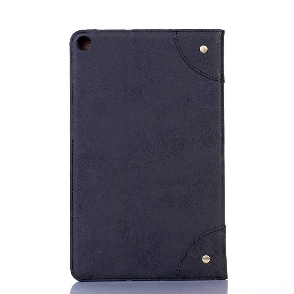 Retro Leather Flip Book Case Galaxy Tab A 10.1 2019 T510 T515 Stand Card Slot - CaseBuddy