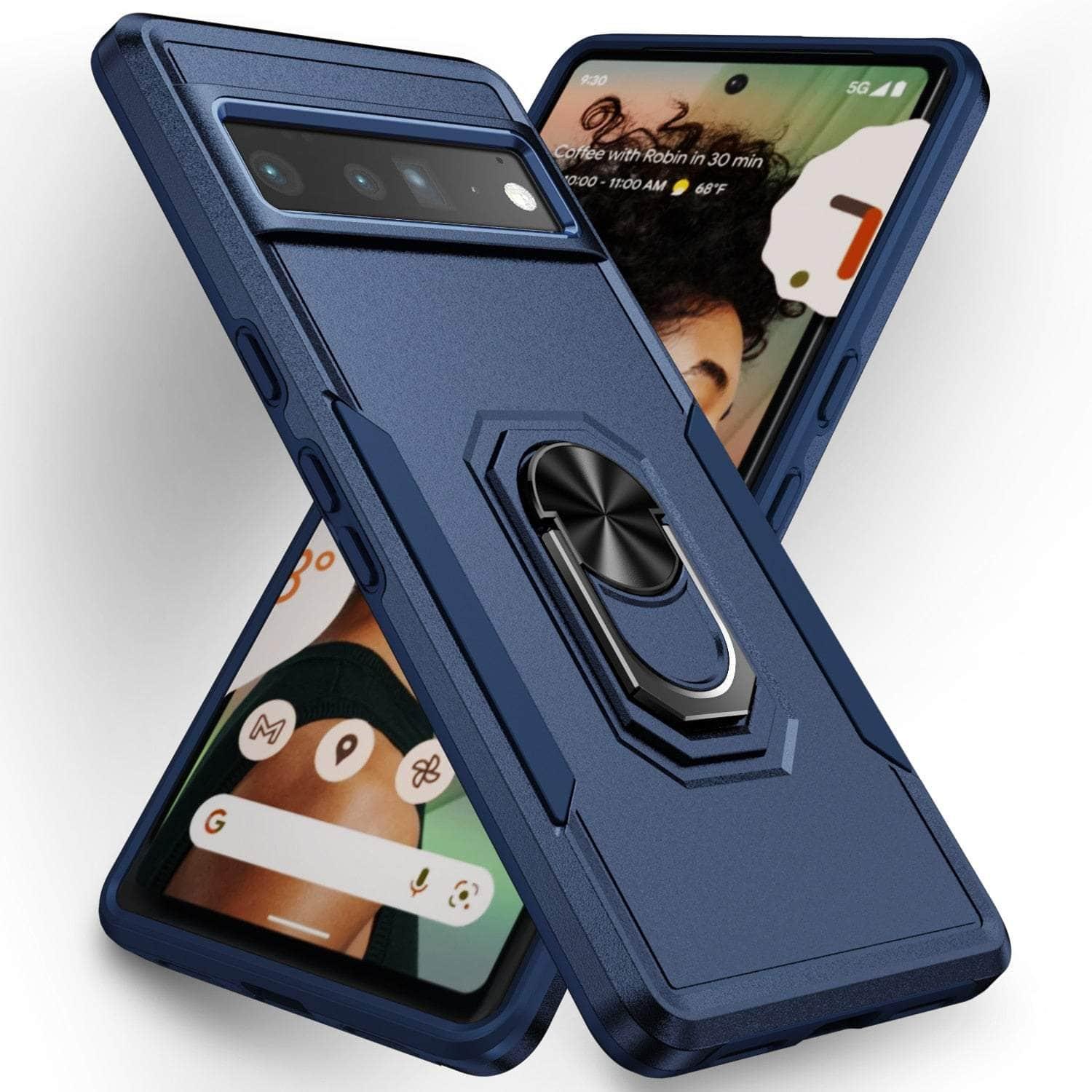 Casebuddy blue / for Pixel 7 Ring Bracket Heavy Duty Pixel 7 Case