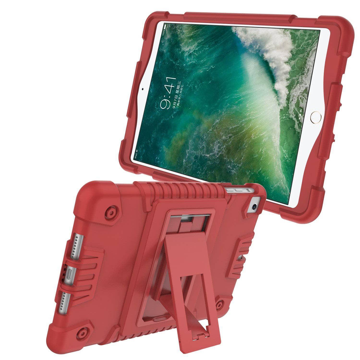 Rugged Shockproof iPad Mini 5 Protective Stand Kickstand Case - CaseBuddy