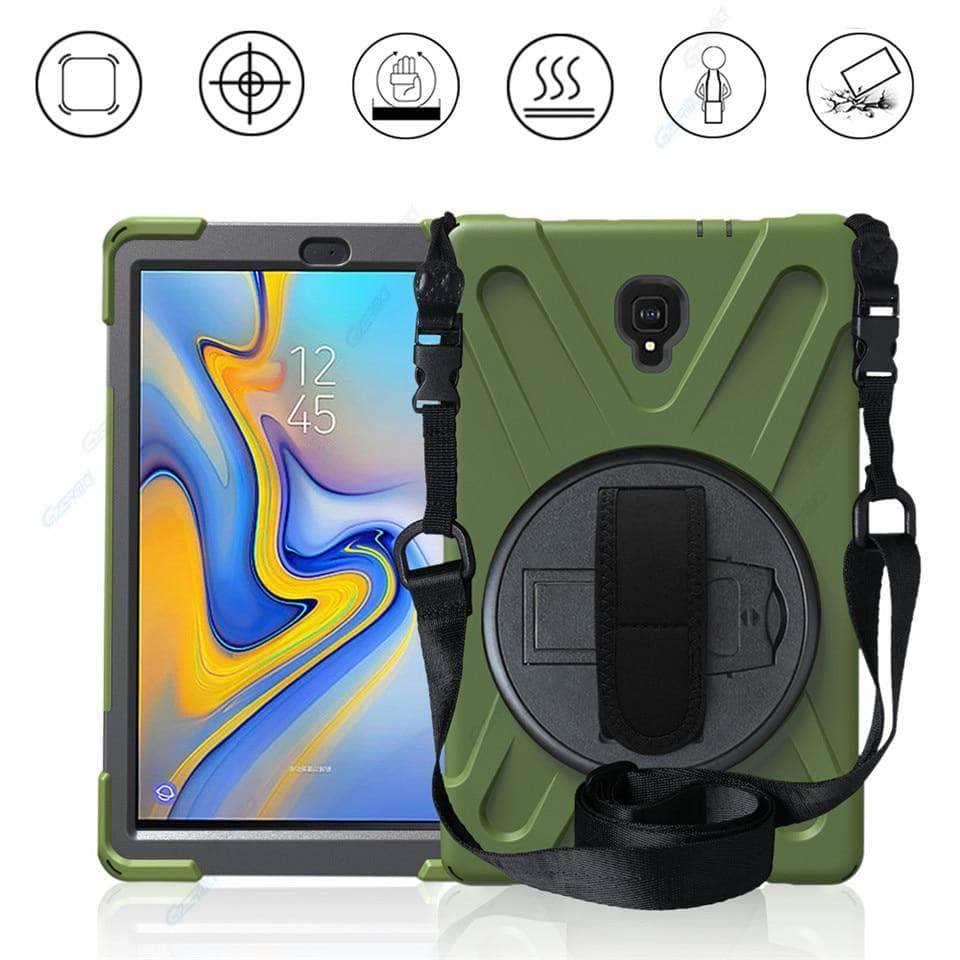 Rugged Silicone Armor Case Galaxy Tab A 10.5 2018 T590 T595 - CaseBuddy