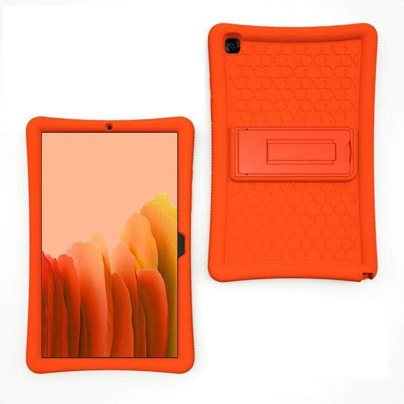 Rugged Silicone Stand Galaxy Tab A7 Case 10.5 T500 T505 Case - CaseBuddy