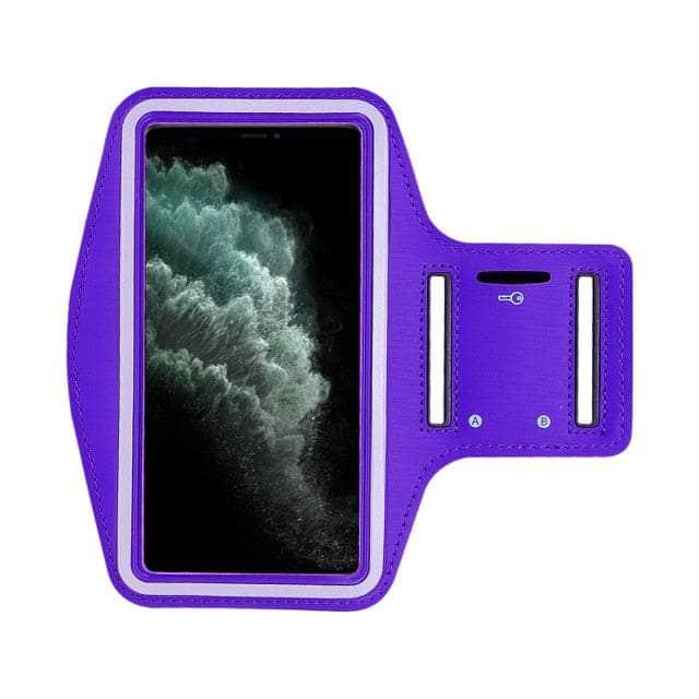 CaseBuddy Australia Casebuddy For iPhone 13 / Purple Running Jogging iPhone 13 Gym Sports Band