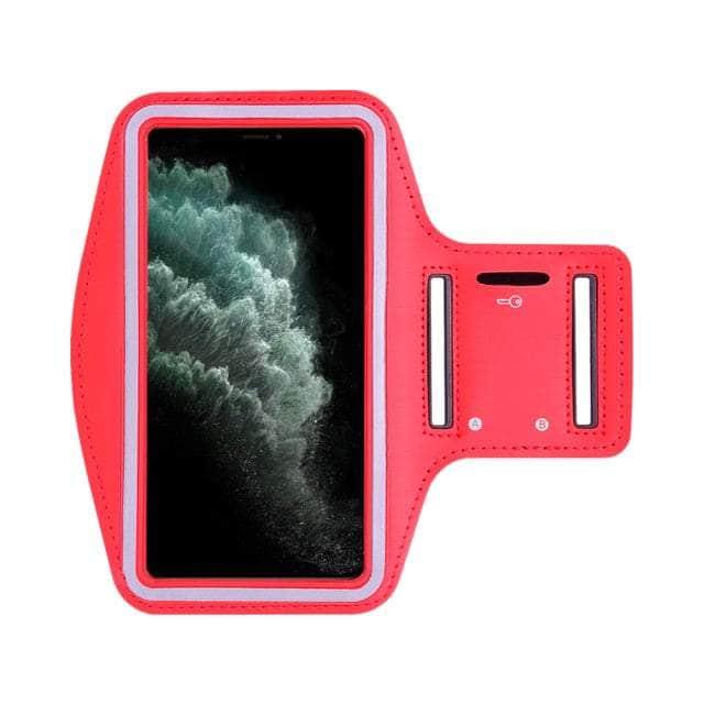 CaseBuddy Australia Casebuddy For iPhone 13 mini / Red Running Jogging iPhone 13 Mini Gym Sports Band