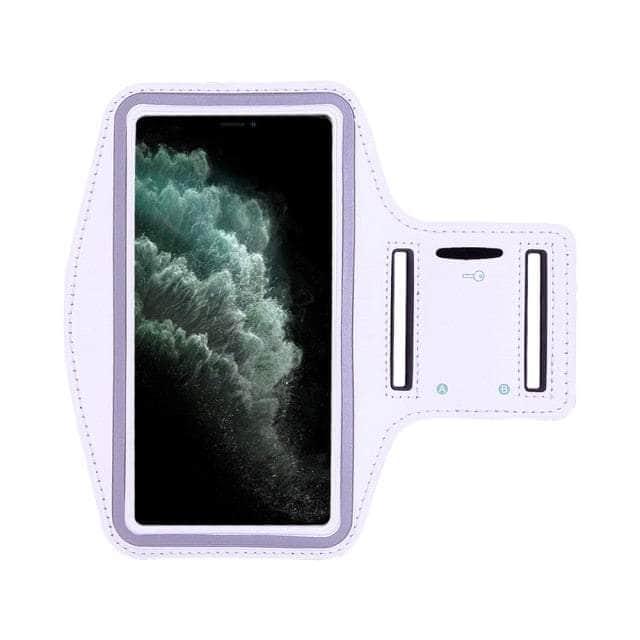 CaseBuddy Australia Casebuddy For iPhone 13 mini / white Running Jogging iPhone 13 Mini Gym Sports Band