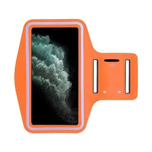 CaseBuddy Australia Casebuddy For iPhone 13 mini / Orange Running Jogging iPhone 13 Mini Gym Sports Band