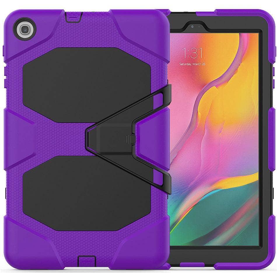 Samsung Galaxy Tab A 10.1 2019 T510 T515 Shockproof Hard Military Heavy Duty Silicone Rugged Case - CaseBuddy