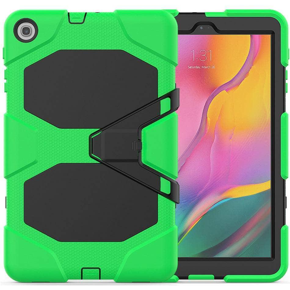 Samsung Galaxy Tab A 10.1 2019 T510 T515 Shockproof Hard Military Heavy Duty Silicone Rugged Case - CaseBuddy