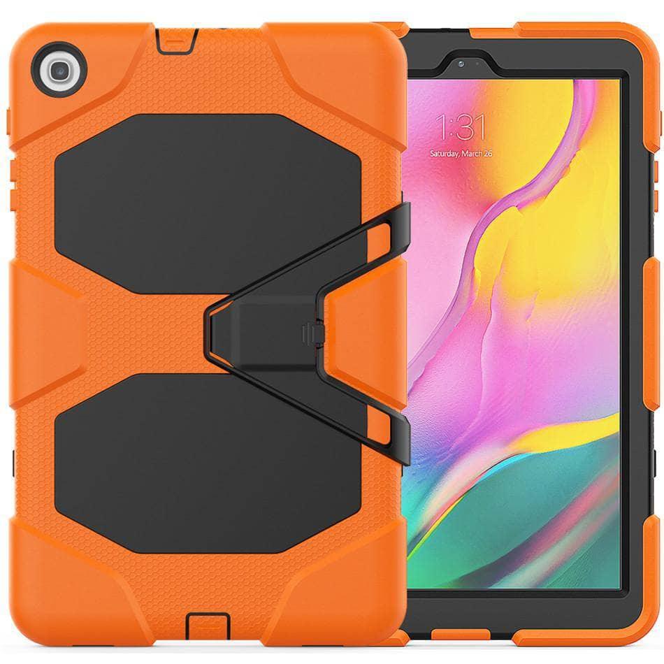 Samsung Galaxy Tab A 10.1 2019 T510 T515 Shockproof Hard Military Heavy Duty Silicone Rugged Case - CaseBuddy