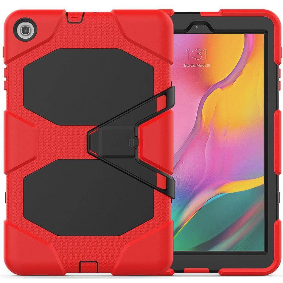 Samsung Galaxy Tab A 10.1 2019 T510 T515 Shockproof Hard Military Heavy Duty Silicone Rugged Case - CaseBuddy