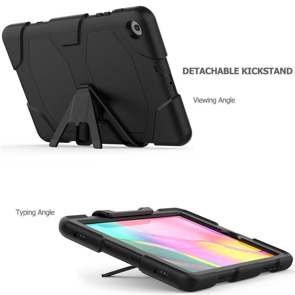 Samsung Galaxy Tab A 10.1 2019 T510 T515 Shockproof Hard Military Heavy Duty Silicone Rugged Case - CaseBuddy