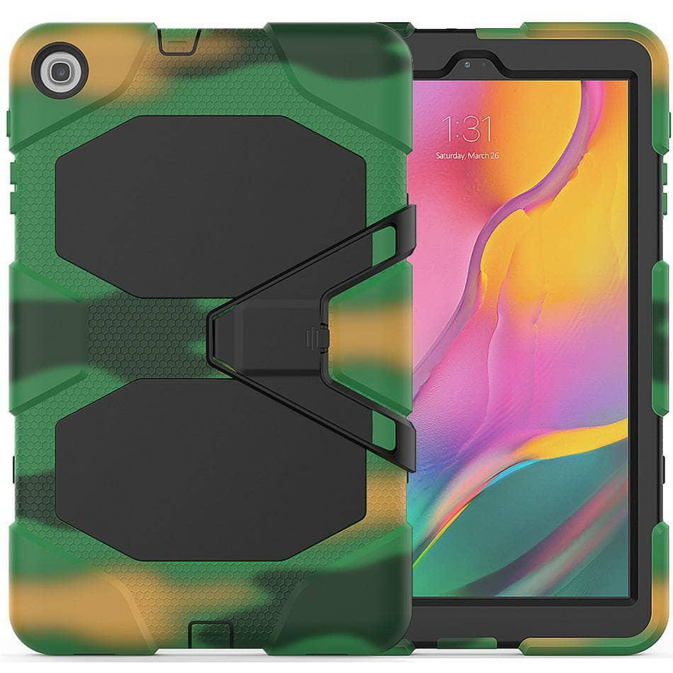 Samsung Galaxy Tab A 10.1 2019 T510 T515 Shockproof Hard Military Heavy Duty Silicone Rugged Case - CaseBuddy