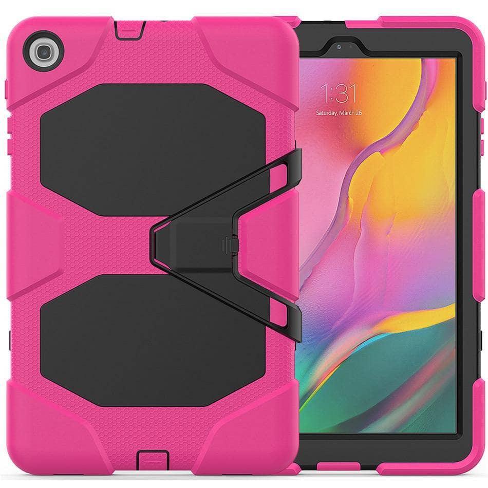 Samsung Galaxy Tab A 10.1 2019 T510 T515 Shockproof Hard Military Heavy Duty Silicone Rugged Case - CaseBuddy