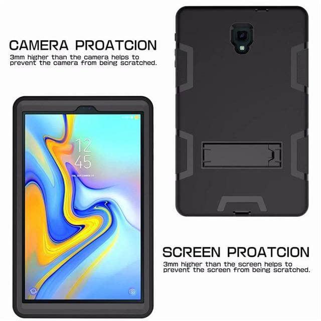 Samsung Galaxy Tab A 10.5 2018 T590 T595 SM-T595 T597 Shockproof Heavy Duty With Stand - CaseBuddy