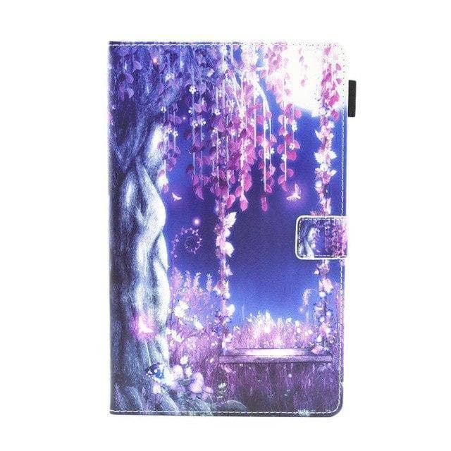 Samsung Galaxy Tab A 10.5'' SM-T590 SM-T595 T590 T595 Themed Nature Tablet Cover - CaseBuddy