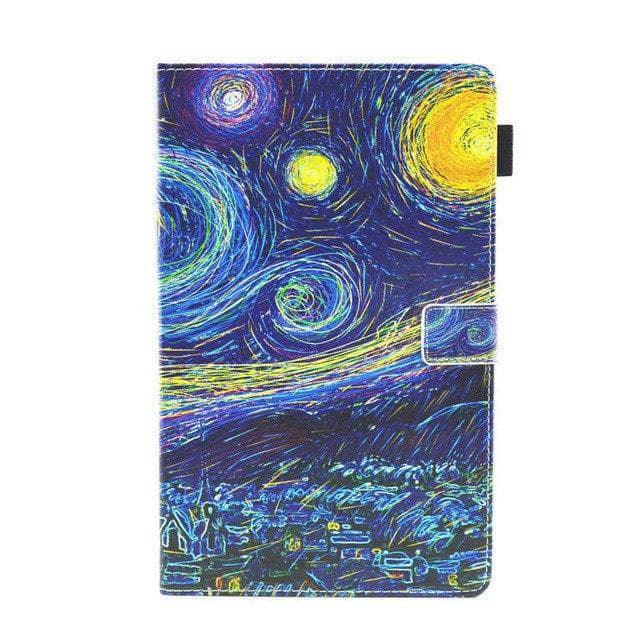 Samsung Galaxy Tab A 10.5'' SM-T590 SM-T595 T590 T595 Themed Nature Tablet Cover - CaseBuddy