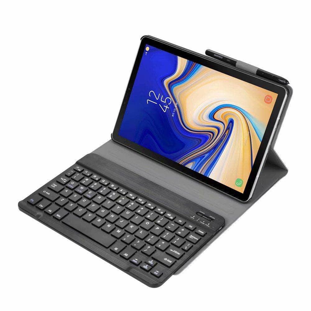 Samsung Galaxy Tab A A2 10.5 T590 T595 Ultra Thin Detachable Wireless Bluetooth Keyboard Case - CaseBuddy