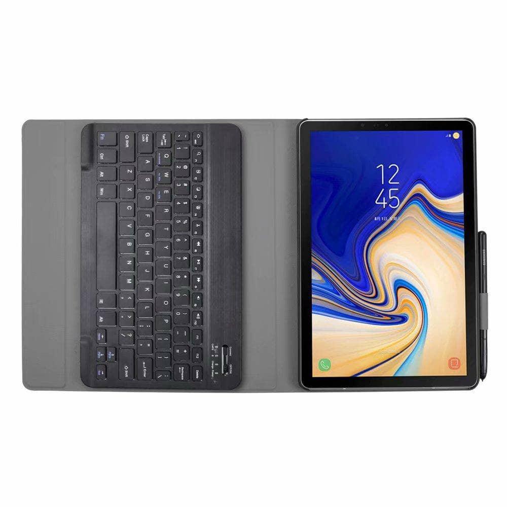 Samsung Galaxy Tab A A2 10.5 T590 T595 Ultra Thin Detachable Wireless Bluetooth Keyboard Case - CaseBuddy