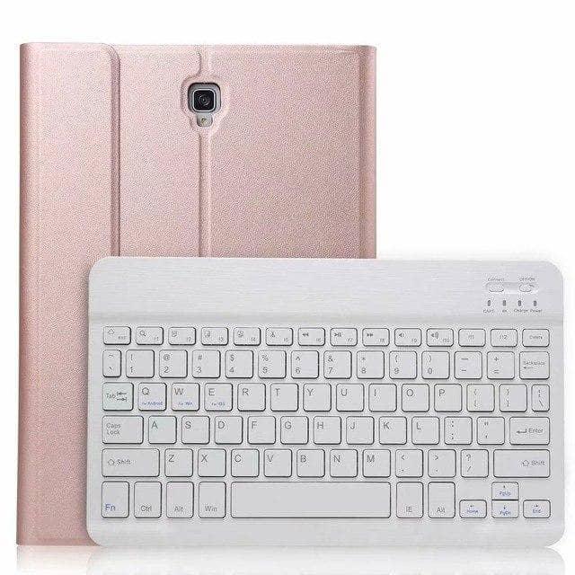 Samsung Galaxy Tab A A2 10.5 T590 T595 Ultra Thin Detachable Wireless Bluetooth Keyboard Case - CaseBuddy