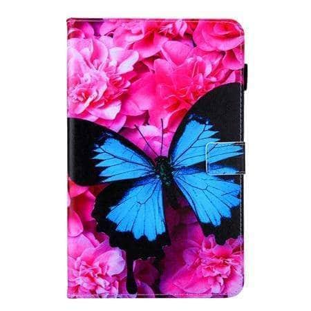 CaseBuddy Casebuddy 13 Samsung Tab A 8.0 2019 SM-T290 T295 T297 Cartoon Patterns PU Leather Stand Shell