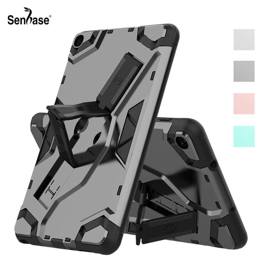 Shockproof Armor TPU+PC Portable Hand Strap Stand Cover Samsung Galaxy Tab A 8 2019 8.0 inch SM-P200 SM-P205 Case - CaseBuddy