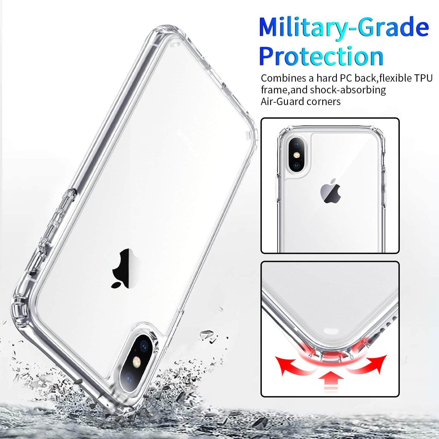 CaseBuddy Australia Casebuddy Shockproof Clear Transparent Silicone iPhone 13 Mini Case