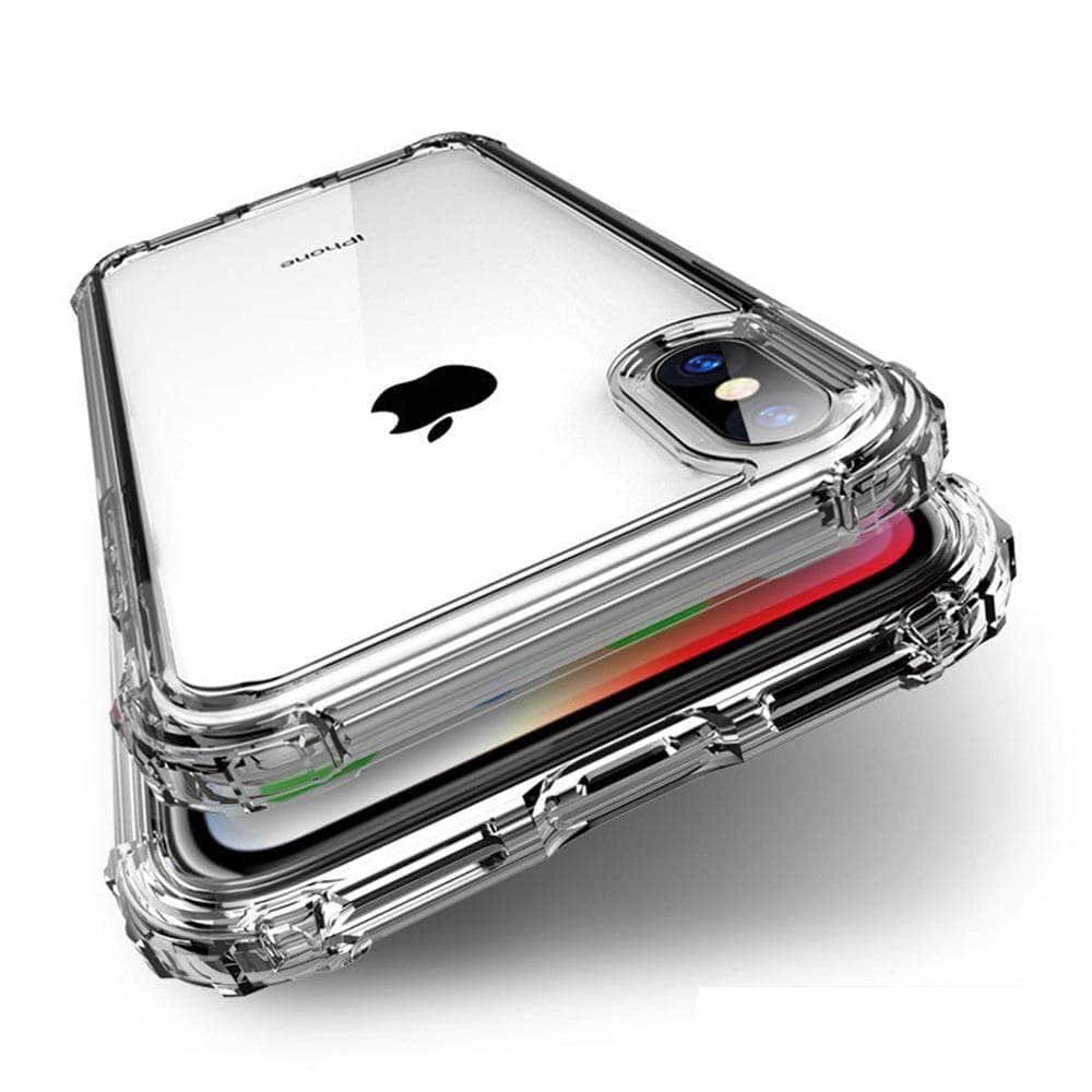 CaseBuddy Australia Casebuddy iphone 13 Pro Max / Transparent Shockproof Clear Transparent Silicone iPhone 13 Pro Max Case