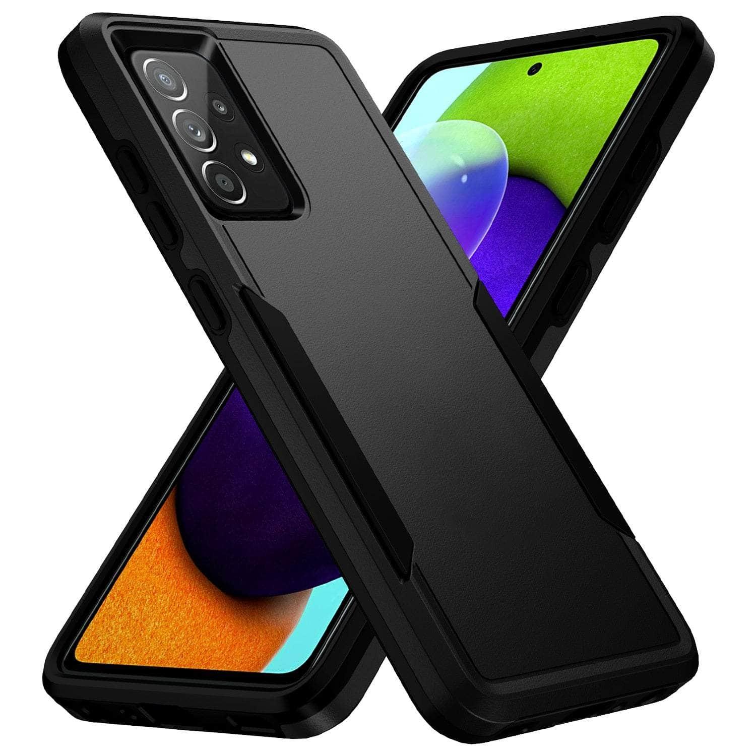 Casebuddy Black / for A13 5G SM-A136 Shockproof Precise Cutout Galaxy A13 Case