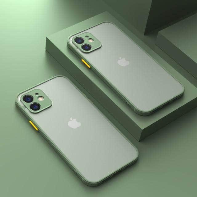 CaseBuddy Australia Casebuddy For iPhone 13 Mini / Army Green Shockproof Protection iPhone 13 Mini Hard Phone Shell