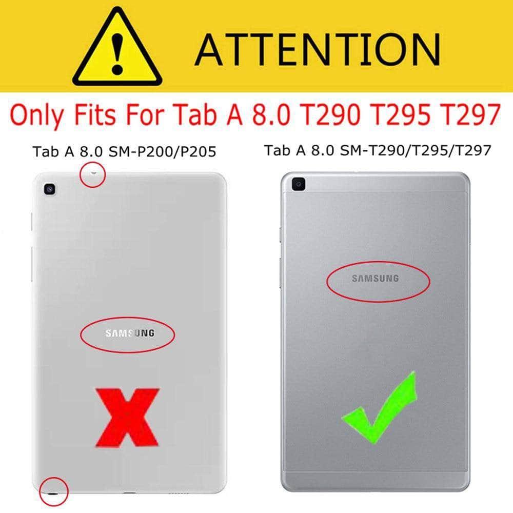 Shockproof Silicone Cover Samsung Galaxy Tab A 8.0 SM-T290/T295/T297 8.0" Tablet - CaseBuddy