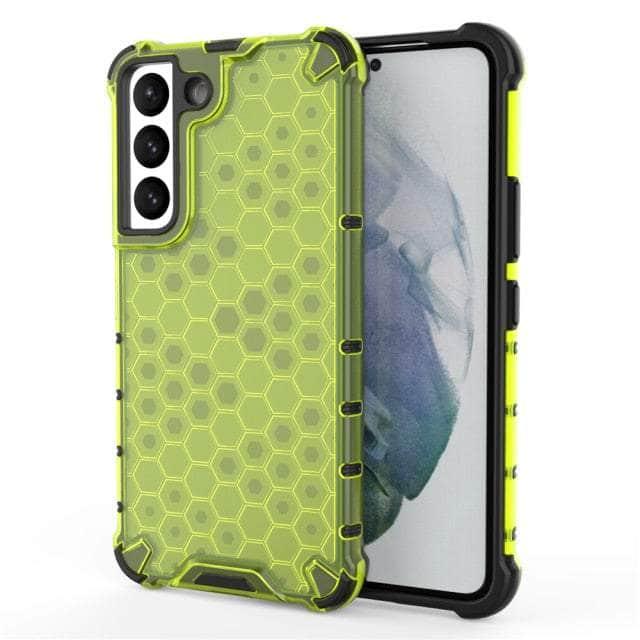 CaseBuddy Australia Casebuddy For Galaxy S22 Plus / Green ShockProof TPU+PC Hard Back S22 Plus Case