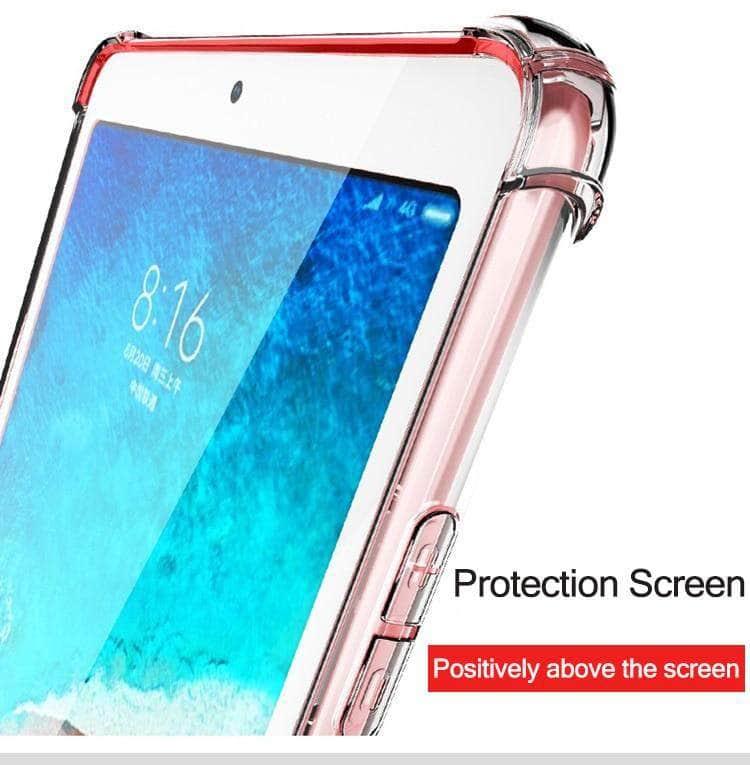 Silicon Galaxy Tab S7 S7 Plus 2020 T870 T875 T970 T975 Clear Transparent Back Cover - CaseBuddy