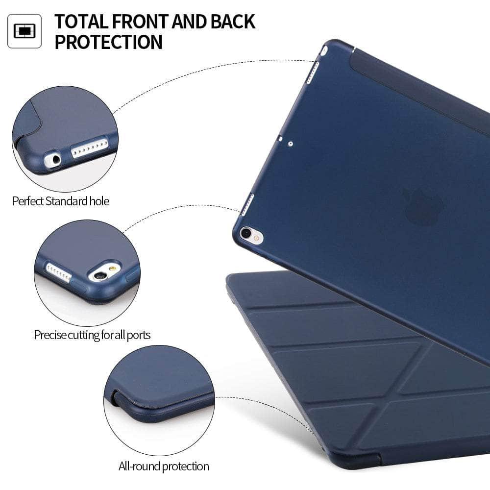 CaseBuddy Australia Casebuddy Silicone Soft iPad Air 5 Trifold Smart Cover