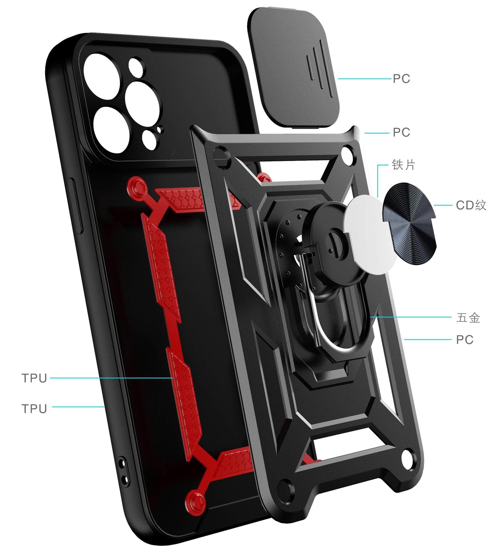 Casebuddy Slide Armor iPhone 14 TPU Back Cover