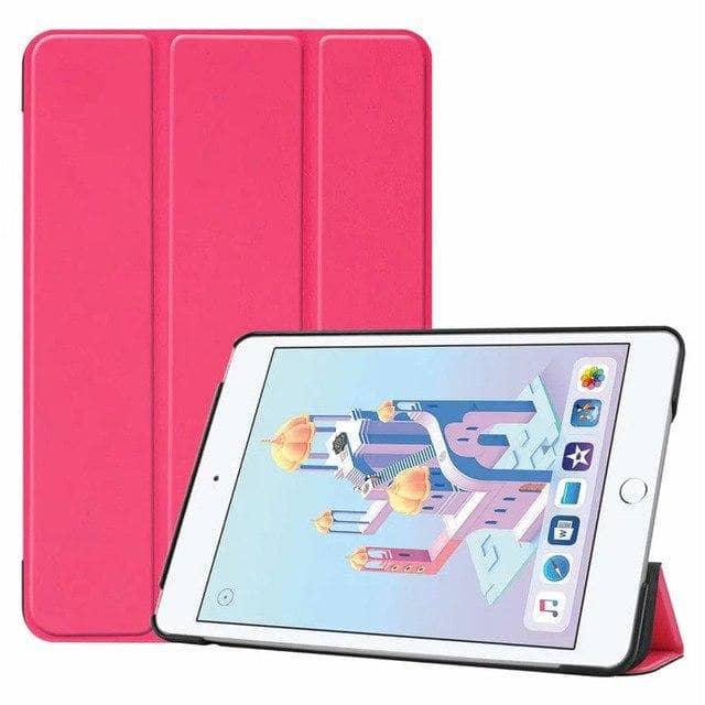 Slim Smart Leather Look Flip Stand Case iPad Mini 5 2019 - CaseBuddy