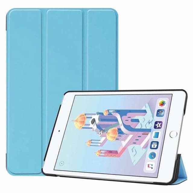 Slim Smart Leather Look Flip Stand Case iPad Mini 5 2019 - CaseBuddy